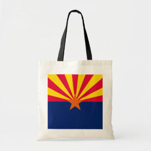 Arizona State Flag Ontwerp Tote Bag