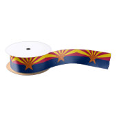Arizona State Flag Satin Ribbon Satijnen Lint (Spoel)