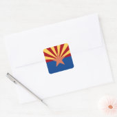 Arizona State Flag Sticker (Envelop)