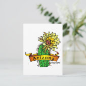 Arizona State Flower - Saguaro Briefkaart (Staand voorkant)