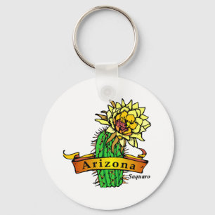 Arizona State Flower - Saguaro Sleutelhanger