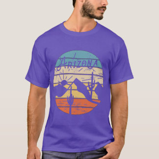 Arizona State Gift Souvenir Retro Sunset Arizona C T-shirt