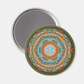 Arizona State Mandala Magnet (Voorkant / Achterkant)