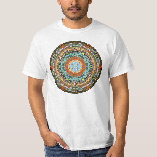 Arizona State Mandala T Shirt (Voorkant)
