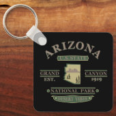 arizona state map sleutelhanger (Voorkant)