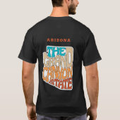 Arizona State Nickname Word Art T-shirt (Achterkant)