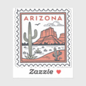 Arizona State Pride Desert Vibes Sticker (Vel)