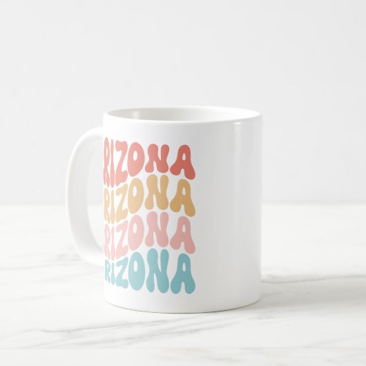 Arizona State Pride Koffiemok (Voorkant links)