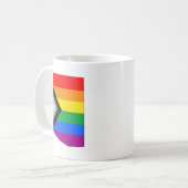 Arizona State Pride LGBTQ Progress Pride Koffiemok (Voorkant links)