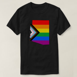 Arizona State Pride LGBTQ Progress Pride T-shirt