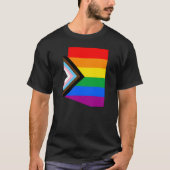 Arizona State Pride LGBTQ Progress Pride T-shirt (Voorkant)