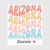 Arizona State Pride Sticker (Vel)