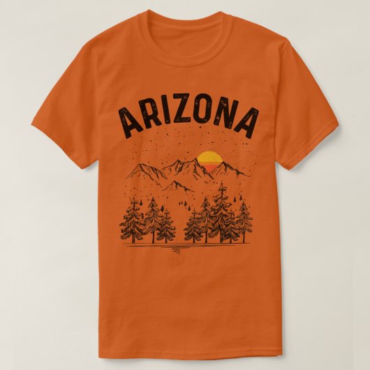 Arizona State Retro T-shirt (Design voorkant)