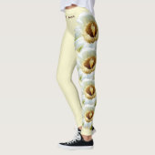 Arizona State Saguaro Blossom Flower Leggings (Links)