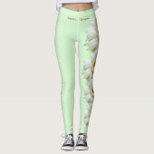 Arizona State Saguaro Blossom Flower Leggings (Voorkant)