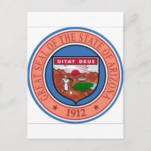 Arizona State Seal Briefkaart