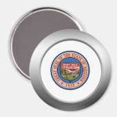 Arizona State Seal Magneet (Voorkant / Achterkant)