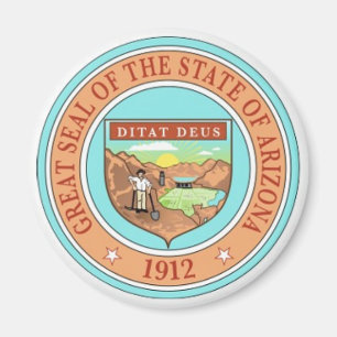 Arizona State Seal Magneet