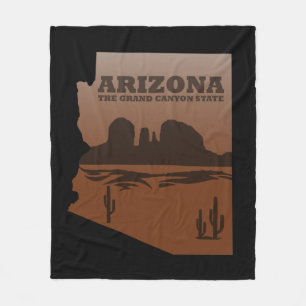 Arizona State Sedona Nationaal park Grand Canyon Fleece Deken