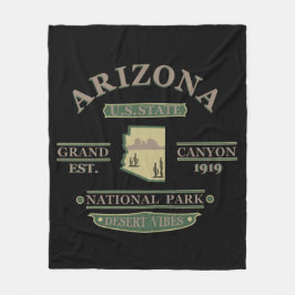 Arizona State Sedona Nationaal park Grand Canyon Fleece Deken