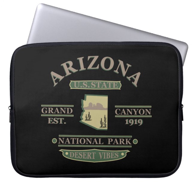 Arizona State Sedona Nationaal park Grand Canyon Laptop Sleeve (Voorkant)