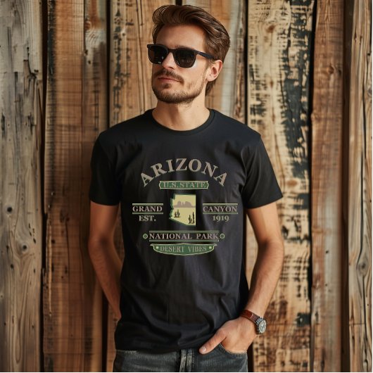 Arizona State Sedona Nationaal park Grand Canyon T-shirt