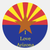 Arizona State Sticker (Voorkant)