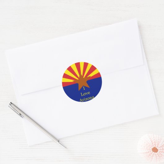 Arizona State Sticker (Envelop)