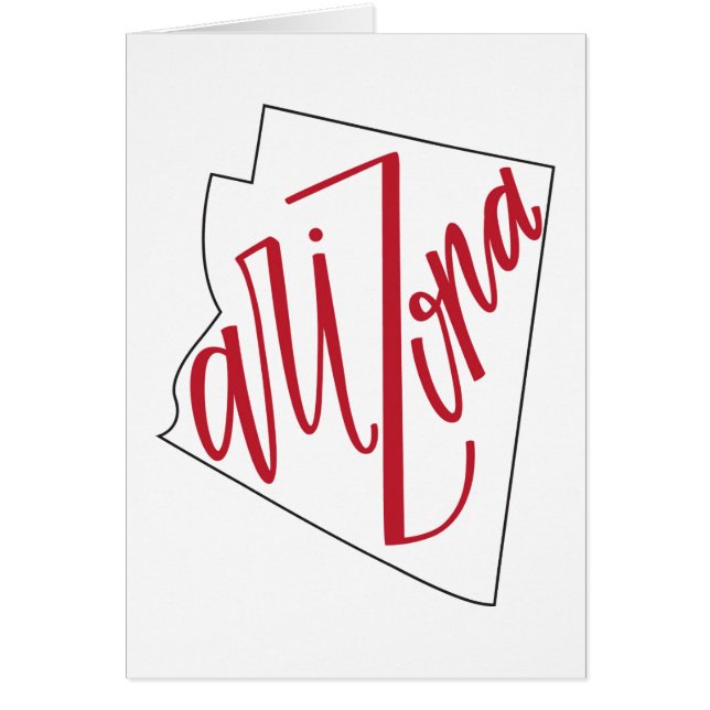 Arizona | State Typografie Design (Voorkant)