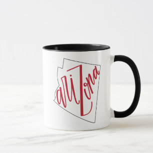 Arizona   State Typografie Design Mok