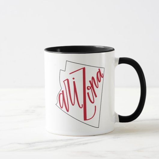 Arizona | State Typografie Design Mok (Rechts)