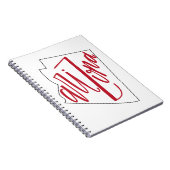 Arizona | State Typografie Design Notitieboek (Rechterzijde)