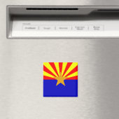 Arizona State Vlag Magnet (Insitu (Vaatwasser))