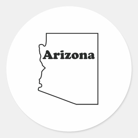 Arizona Sticker  (Voorkant)