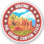 Arizona Sticker (Voorkant)