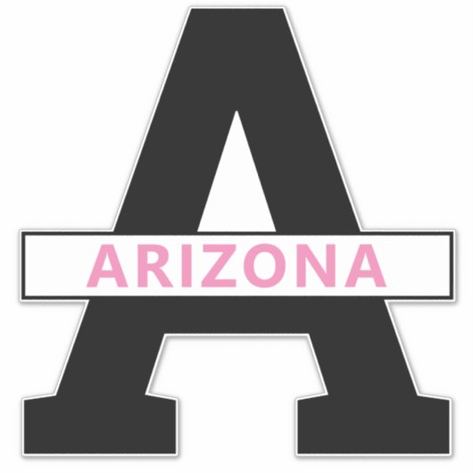 Arizona Sticker (Voorkant)