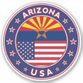 Arizona Sticker (Voorkant)