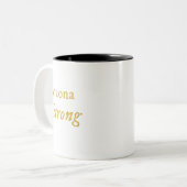 Arizona Strong Coffee Mok (Voorkant links)