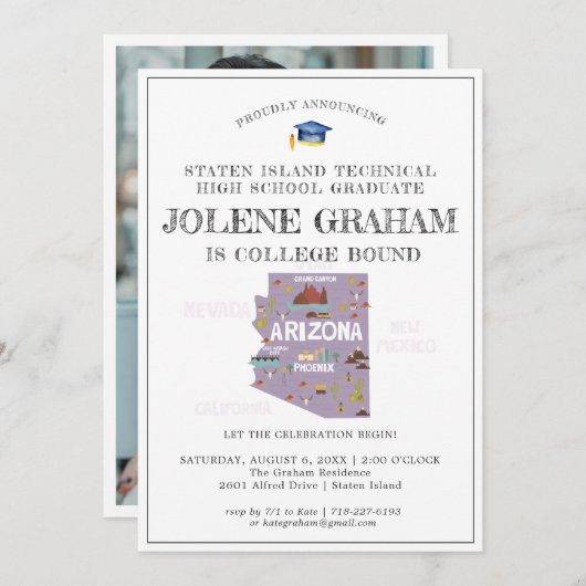 Arizona | Studieacademie (Voorkant / Achterkant)