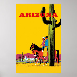 Arizona Style Travel Poster