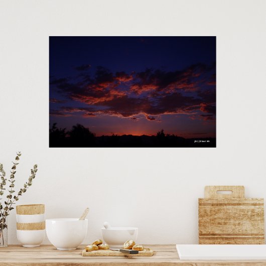 Arizona Sunset 14 Poster (Keuken)