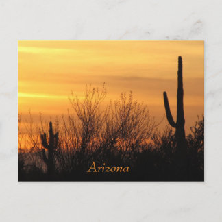 Arizona Sunset-3 Briefkaart