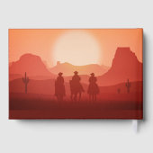 Arizona Sunset aangepaste tekst Gastenboek (Achterkant)