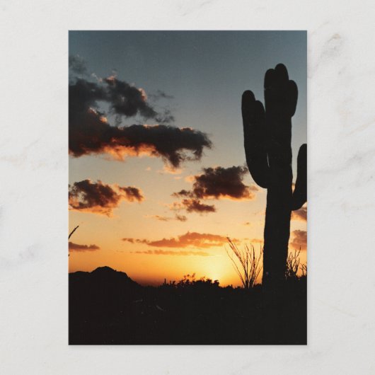 Arizona Sunset Afbeelding Briefkaart (Voorkant)