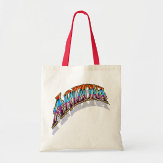 Arizona sunset bag tote bag