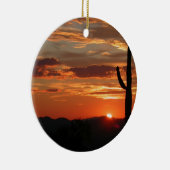Arizona Sunset-Breathaming Keramisch Ornament (Rechts)