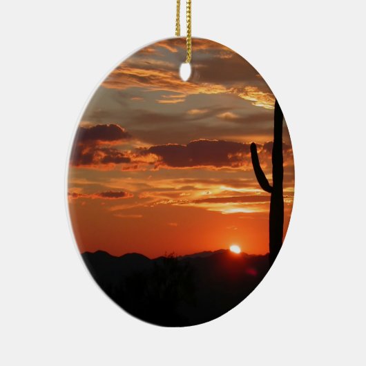 Arizona Sunset-Breathaming Keramisch Ornament (Rechts)