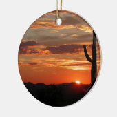 Arizona Sunset-Breathaming Keramisch Ornament (Links)