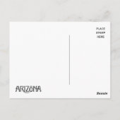 arizona sunset briefkaart (Achterkant)