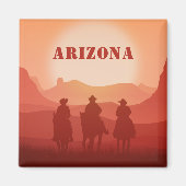 Arizona Sunset custom text magnet (Voorkant)